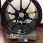 Advan RZ:  18x10 +15
