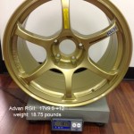 Advan RGII:  17x9.5 +12