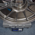Weds TC105N  18x9.5 +12