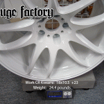 Work CR Kiwami  18x10.5 +23