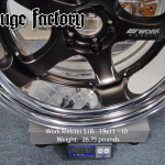Work Meister S1R  19x11 -10