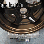 Work Meister S1R  18x10.5 +20