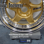 S1 3pc:  19x9  +22