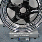 S1 3pc:  18x9.5 +12