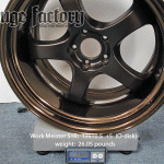 S1R:  19x10.5 +5 (O)